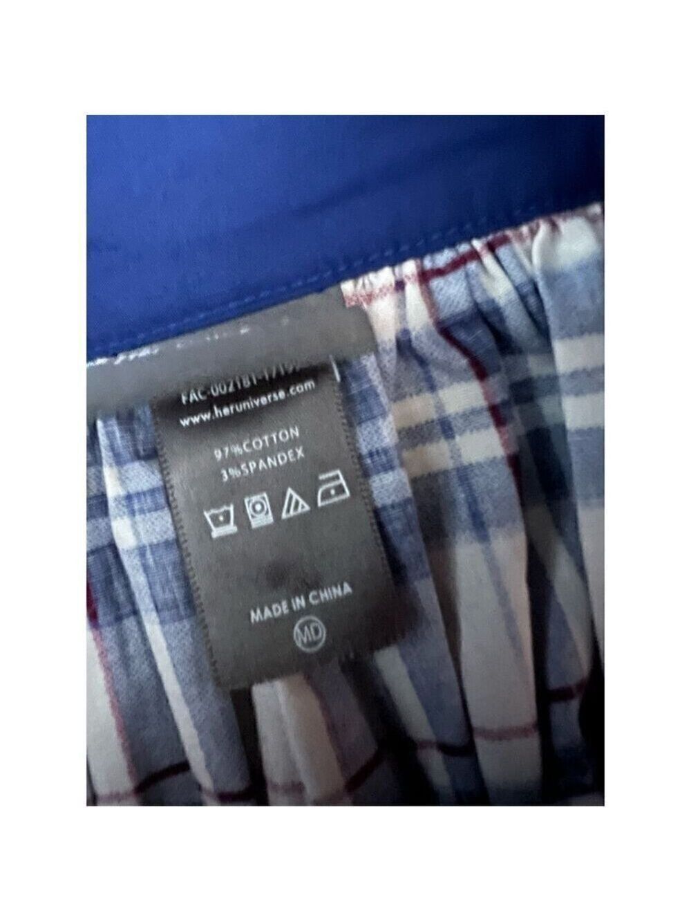 Her Universe Doctor Who Plaid Skirt (Med) - Picture 6 of 10